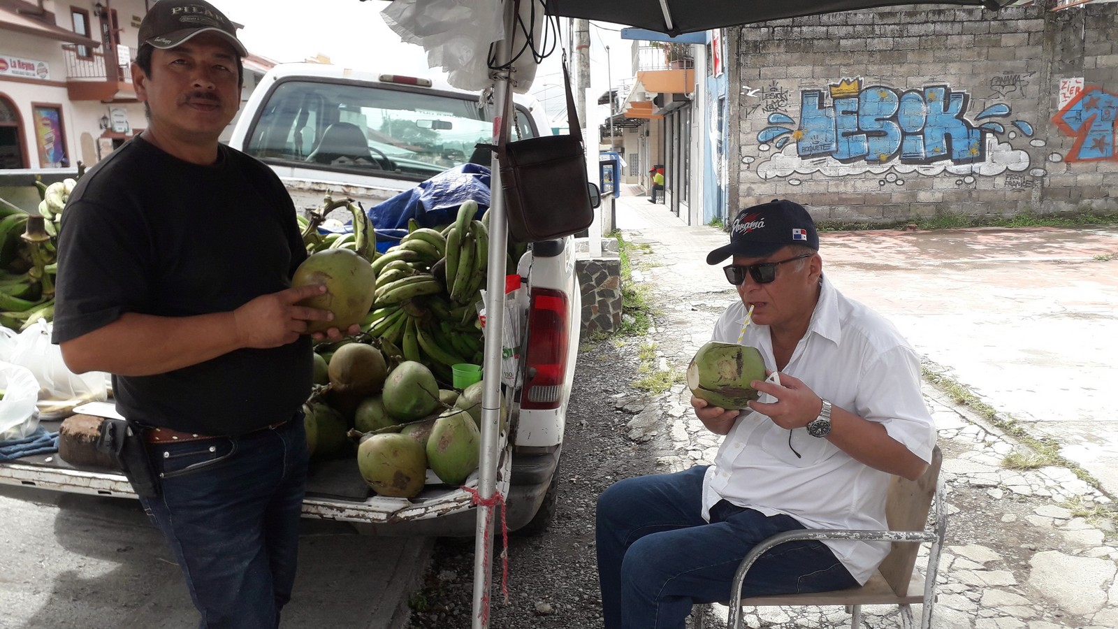 Enjoy &quot;Agua de Pipa&quot; - Coconut Water from a fresh cut Coconut