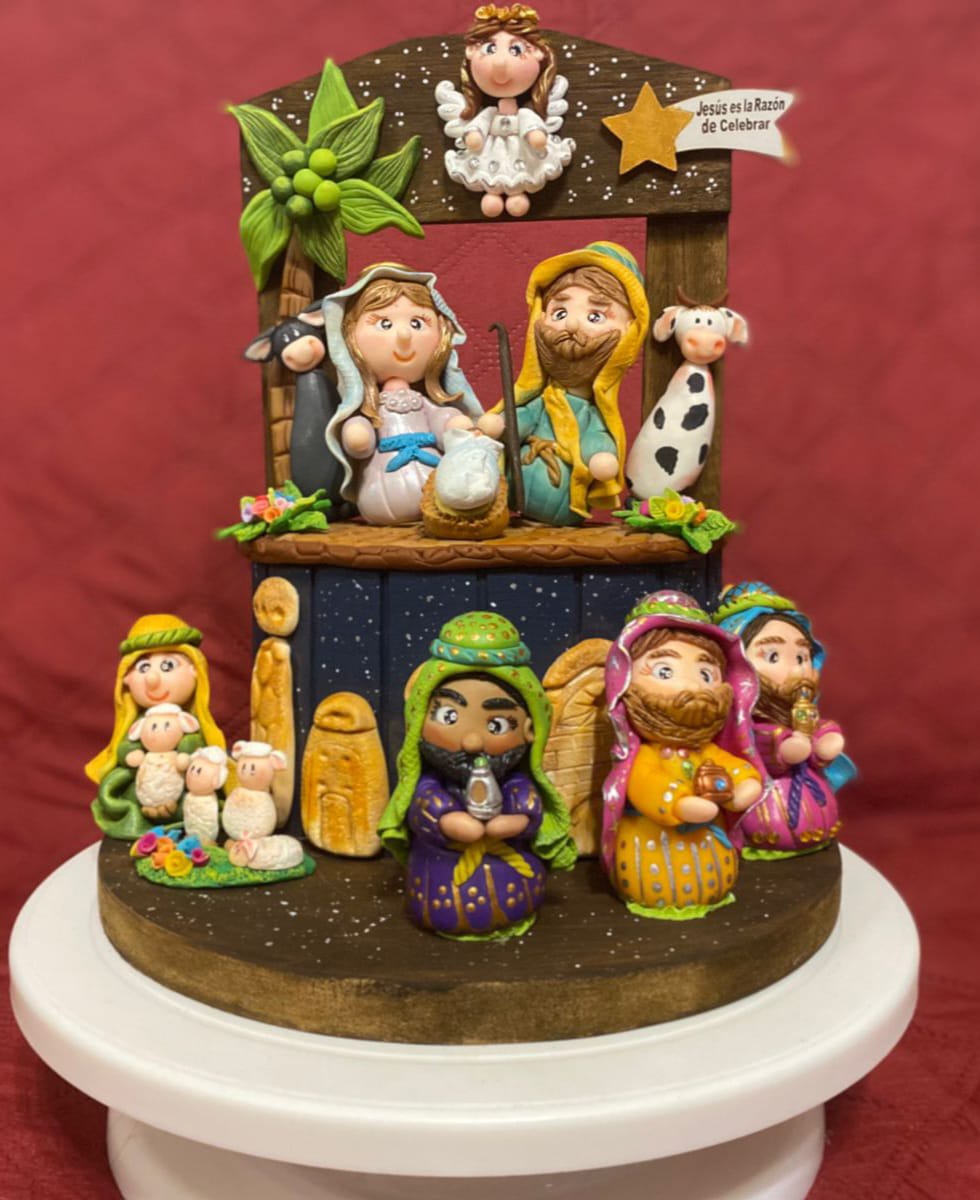 Nativity by Maria Pia