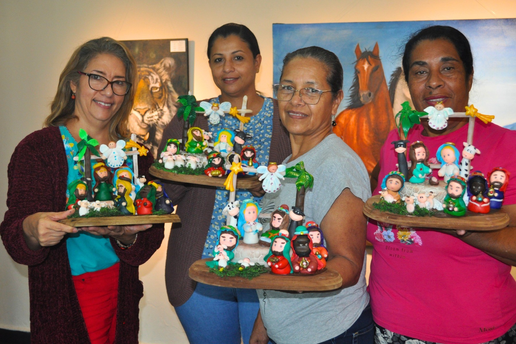 2024 taller de arte Maria Santamaria - confecciona tu nacimiento en porcelana fria