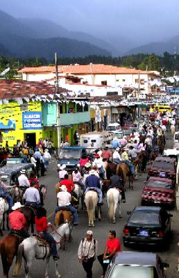Horse parade in Boquete
