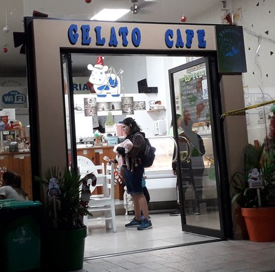 Icecream shop Gelateria Italiana in Boquete